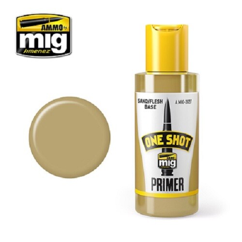 Ammo Mig  A.Mig 2027 Sand/Flesh One Shot Primer 60ml