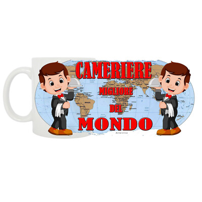 WAITERS gift mug BEST WAITER IN THE WORLD MUG CRAFTS WAITERS