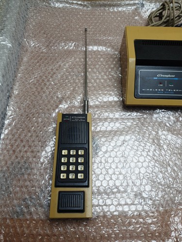 Telefono Cleamphone Model 505 Vintage Cordless A Lungo Raggio (MADE IN JAPAN) - Zdjęcie 5 z 9
