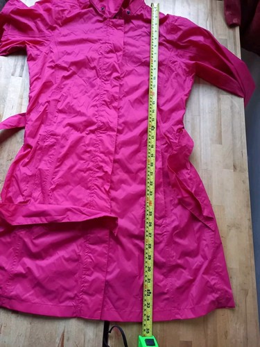 REGATTA Pink Pac A Mac Waterproof Anorak Hooded Jacket size 10 approx 18"wideVGC - Bild 14 von 19