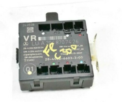 08-12 X204 MERCEDES GLK350 FRONT PASSENGER SIDE DOOR CONTROL  