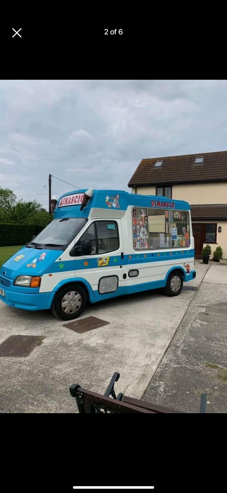 ice cream van eBay