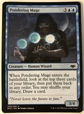 MTG Pondering Mage Modern Horizons 063/254 Regular Common
