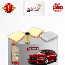 KIT TAGLIANDO 3 FILTRI E OLIO JAGUAR XF X260 3.0 D 1221KW 300CV DAL 2015 ->