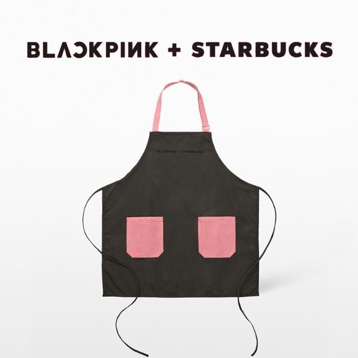 BLACKPINK STARBUCKS コラボ　エプロン BLACKPINK STARBUCKS コラボ エプロン - メルカリ