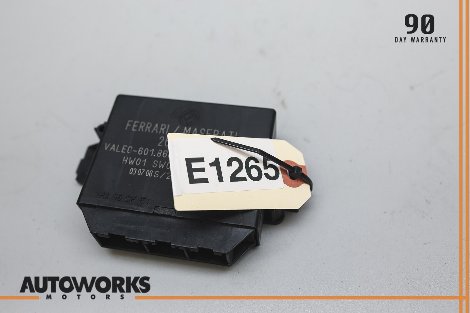 03-08 Maserati Quattroporte M139 Park Parking Assistant Control Module OEM