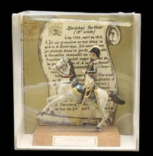 CBG figurine  CAVALIER  EMPIRE MARÉCHAL BERTHIER  1950  / soldats soldiers