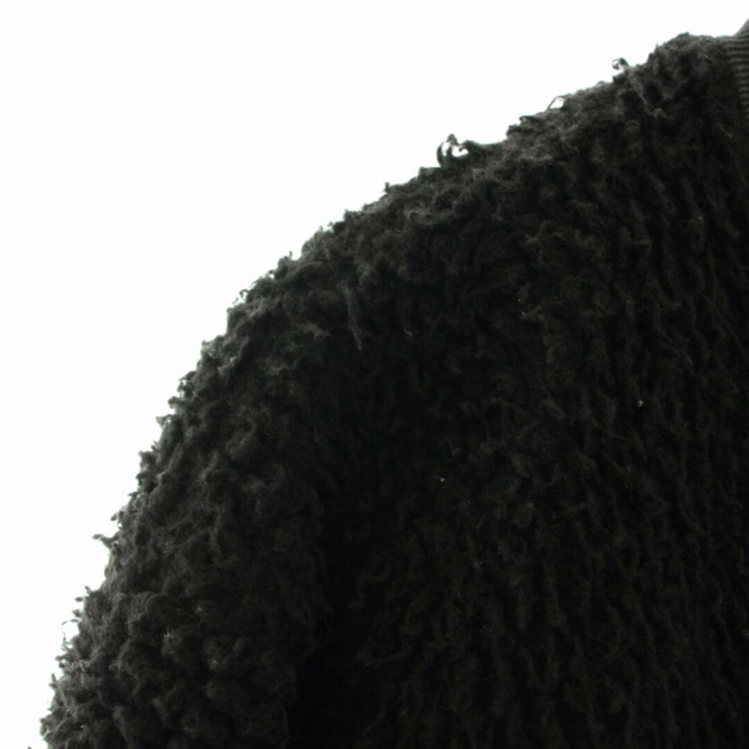Ikumi Blouson Boa Jacket Long Lining Dot Outer F Black DK Used 
