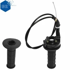For Coleman CT200U Trail 200 Mini 196cc Bike Throttle Hand Grips Cable Clamp Kit