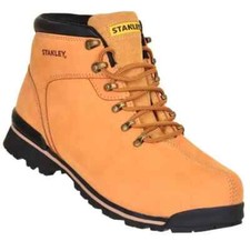 MENS STANLEY LIGHTWEIGHT SAFETY WORK BOOTS  ANKLE STEEL TOE CAP SHOES SIZE UK12