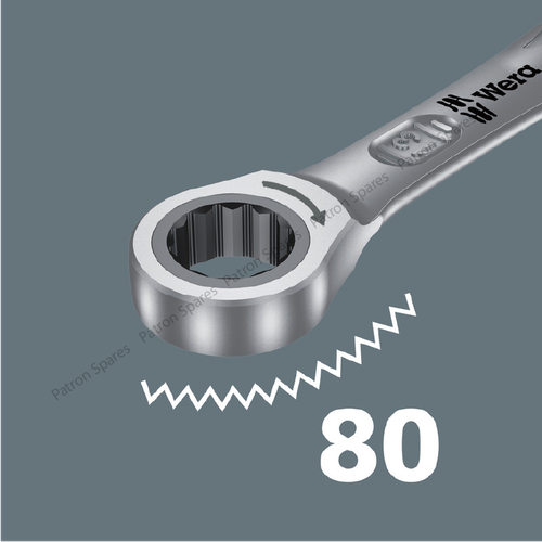 Wera Joker Combination Ratchet Wrench 4 Piece Set - Picture 6 of 7