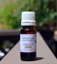 Hyssop Certified Organic Essential Oil 100 Pure Therapeutic Spain by Plantasia