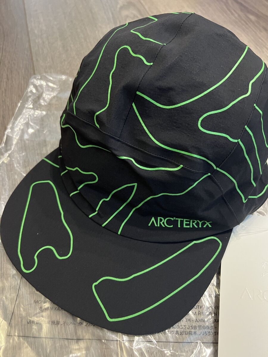 Arcteryx System A Paltz Cap Print NEUTRAL Hat Bird 5 panel