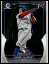 2023 Bowman Chrome Prospects #BCP-45 Gabriel Martinez Toronto Blue Jays