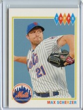 2022 Topps Brooklyn Collection #44 Max Scherzer