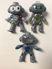 McDonald's Happy Meal Toy 2020 Stem 4" Discovery Robots - Lot of 3