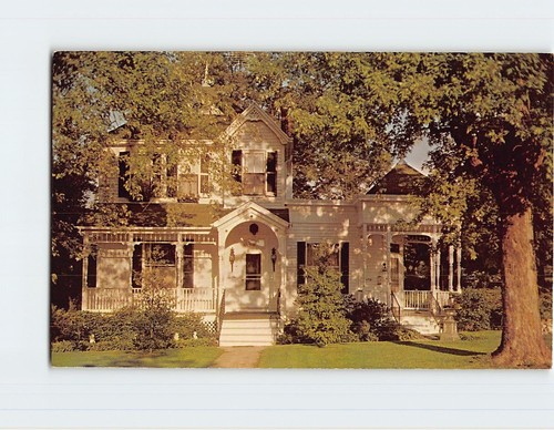 Postcard Graf House 504 Mozart Street Hermann Missouri USA North America