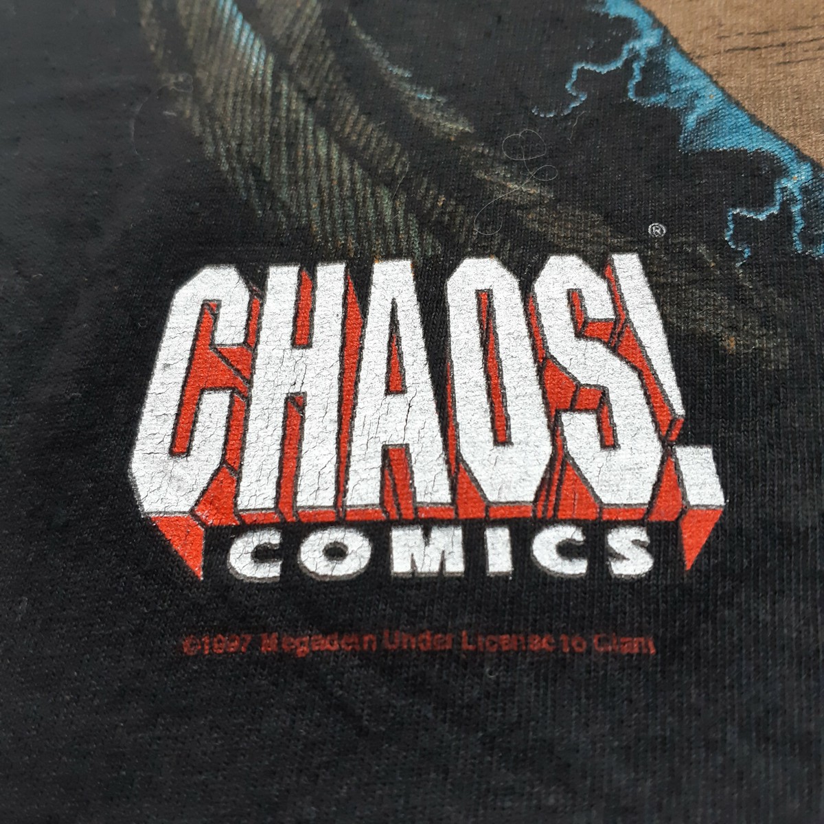Vintage 90s Megadeth Chaos Comics 1997 Cryptic Writings T Shirt 