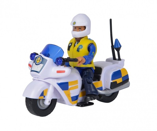 Simba Sam Polizei Motorrad mit Figur - Bild 2 von 4