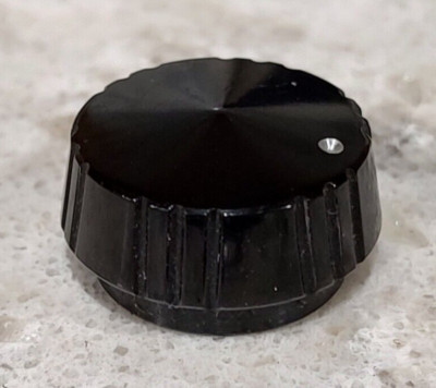 ARIA PRO 2 II RSB DELUXE BASS GUITAR TOP CONCENTRIC KNOB - BLACK PUSH ON