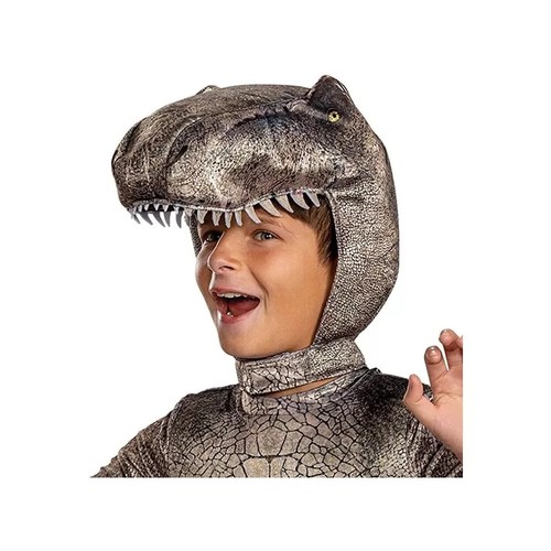 Disguise Jurassic World Boys T-Rex 2-PC Glowing Eyes Mask Halloween Costume: 7-8 - Picture 5 of 7