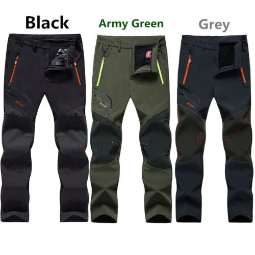 Herren Winterhose Thermo Softshell Hose Outdoorhose Fleece Wanderhose Cargohose - Bild 3 von 15