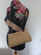 Vintage Genuine Snake Skin Handbag 70's
