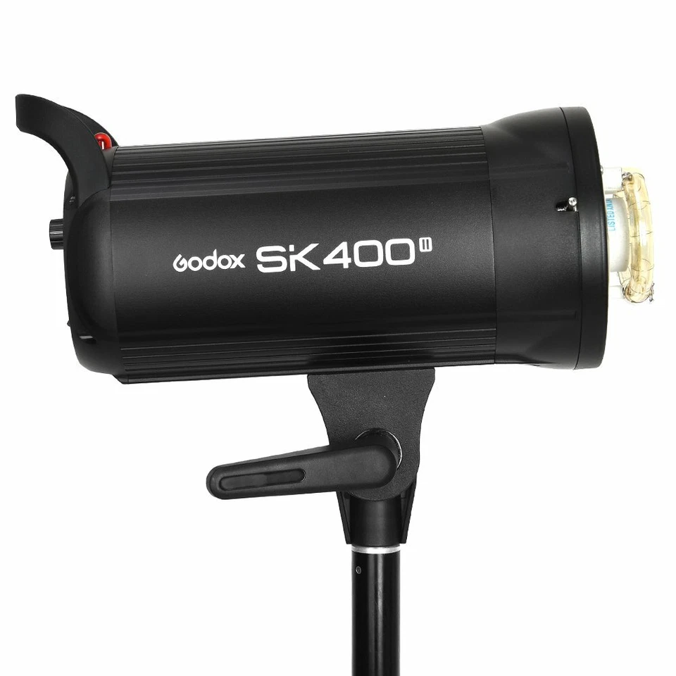 EUA Godox SK400II 400W foto 2.4G X sistema estúdio flash lâmpada estroboscópica cabeça de luz - Imagem 4 de 4