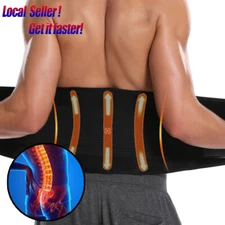 Back Support Lower Back Brace Pain Relief Lumbar Support Belt for Men and Womens