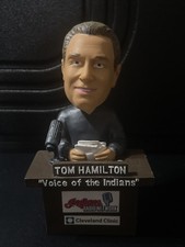 Tom Hamilton “Voice of the Indians” Talking* Bobblehead Cleveland Indians MLB