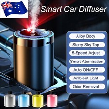 Smart Car Perfume Air Freshener Diffuser Aroma Scent Diffuser with Ambient Light