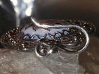 Vtg Authentic Russian Rostov Finift Enamel Rose 925 Filigree Earrings Marked 1РФ — photo 10