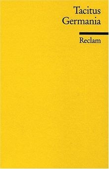 Germania von Tacitus | Buch | Zustand gut
