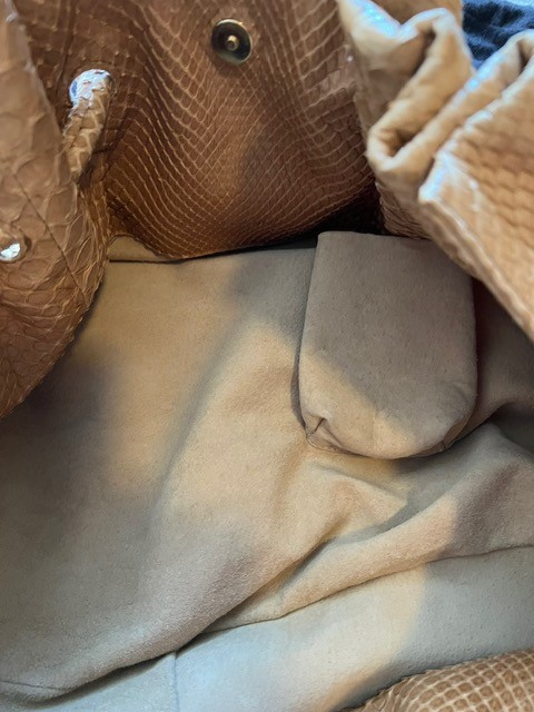 Bottega Veneta Pitone Snakeskin Python Vintage Ho… - image 12