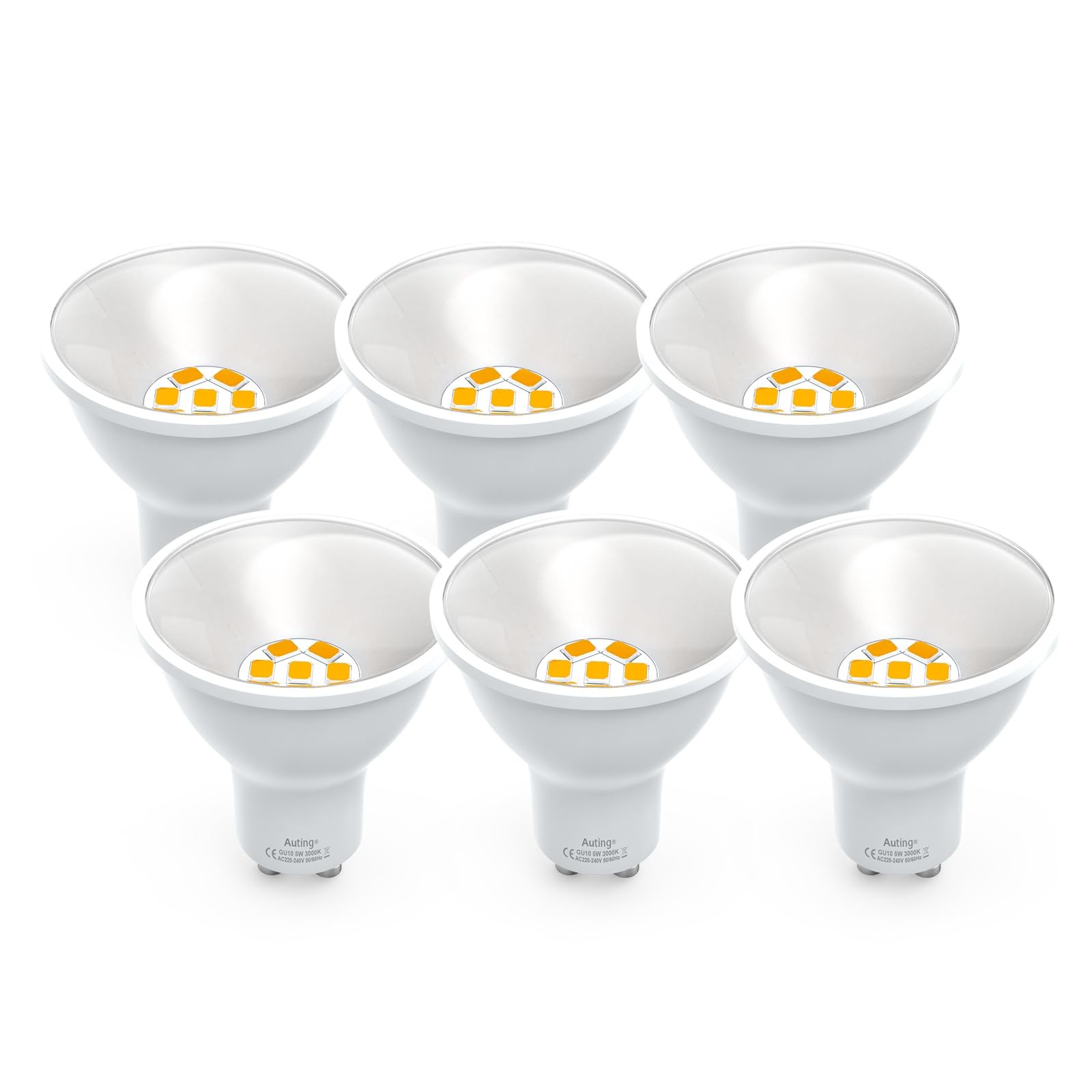 Ampoules LED GU10 850 lumens pour remplacer les lampes halogènes énergivores de couloir