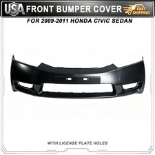 For 2009-2011 Honda Civic Sedan Front Bumper Cover 04711snaa90zz Ho1000266
