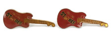 Conjunto de prendedores de insignia esmaltada vintage de los Rolling Stones de los años 70 banda de rock curiosidades nueva llegada