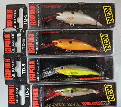 (4)  Rapala Tail Dancer TD-5. 
