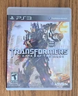 Transformers: Dark of the Moon (Sony PlayStation 3, 2011)