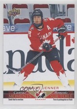 2021-22 Upper Deck Tim Hortons Team Canada UD Canvas Moments Brianne Jenner q7c
