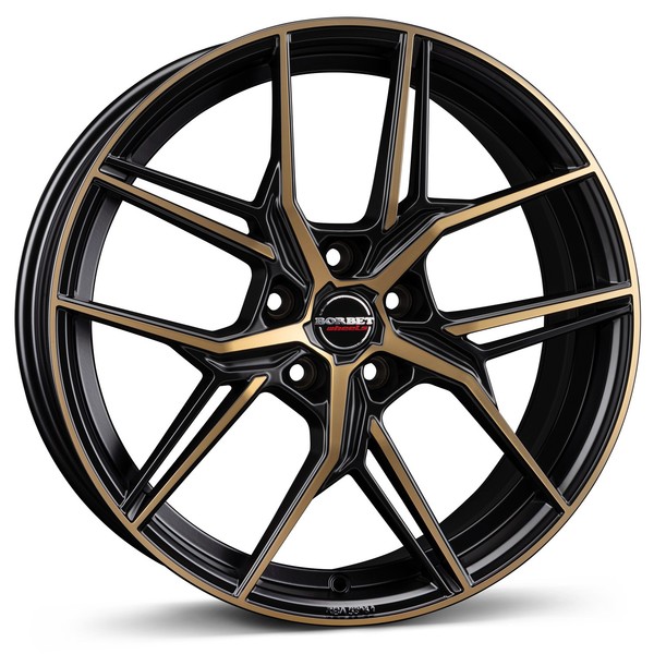 Borbet Felgen QX 8.0X19 ET44 5X112 Swbro FüR Seat Altea Ateca Leon Toledo-image