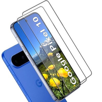 Für Google Pixel 10 Echt Glas Display Schutz Panzerfolie 9H Schutzglas Folie -2x