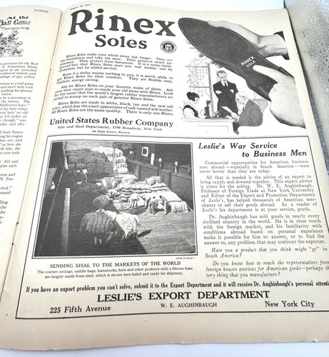 VERY RARE - Judge Magazine August 18, 1917 The Boy Scout - Picture 9 of 17
