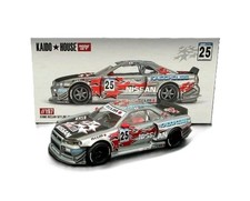 CHASE Mini GT Kaido House KHMG197 Nissan Skyline GT-R R34 Kaido Star Racing V1
