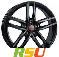 Alutec Ikenu diamant-schwarz 7.5x17" ET38 LK5 100 ML 57.1 Alufelgen 17 Zoll