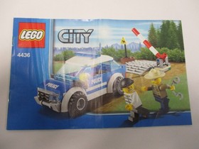 (E/13) LEGO 4436 Patrol Car with BA Police