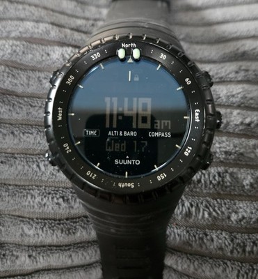 Suunto Core Unisex Adults Black Watch - SS014279010