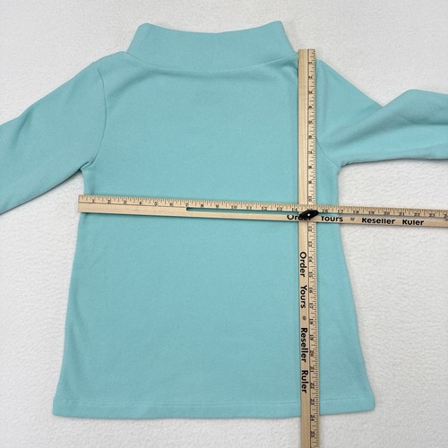 Dudley Stephens Sweater Size Small Blue Turtleneck Fleece Pullover Mock Neck - Picture 8 of 10