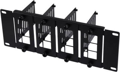 10'' 2U Rack Mount for Raspberry Pi 5/4B/3B+ with Removable Brackets