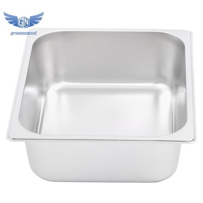 4Inch Deep Half Size Pans Catering Storage Metal Steamer food Catering Trays